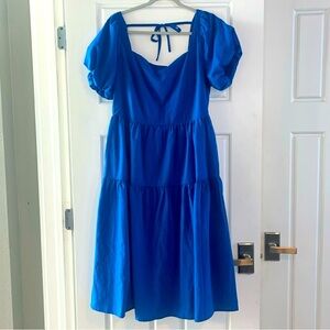 Davi & Dani Waffle Dress
